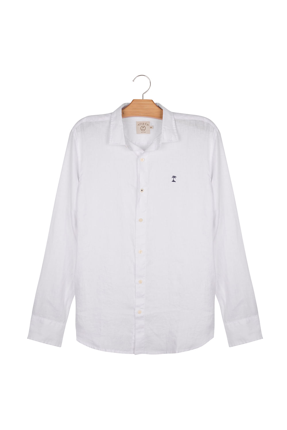 Camisa Linho Saudade ML - Branco